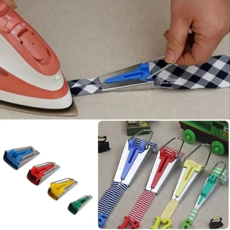 Binding Tape Bias - 1 Stück 3 Größen Schrägbandformer Stoffbindungswerkzeug