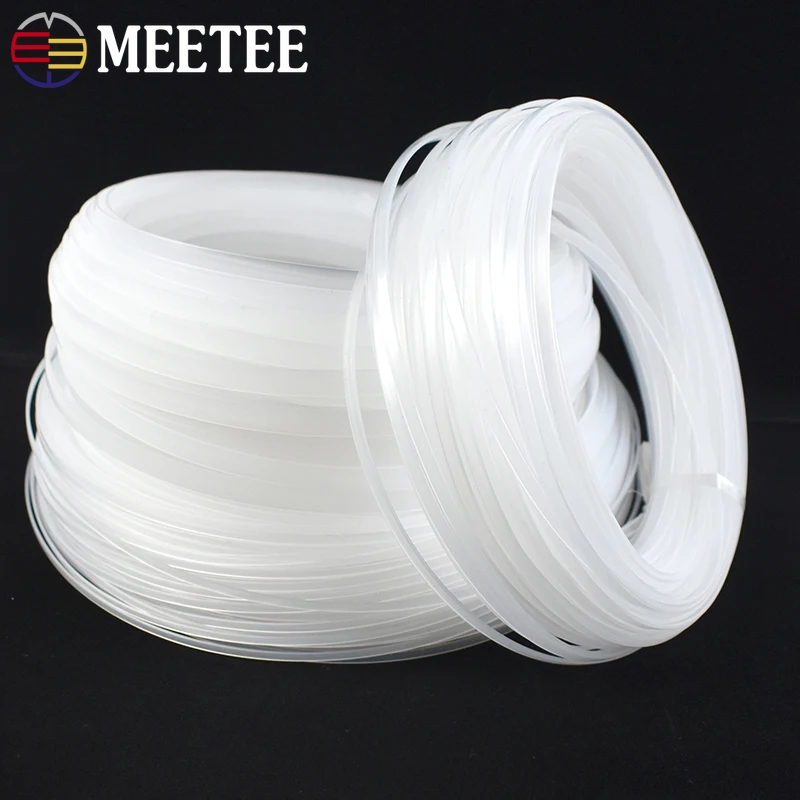 Textile Sewing Support - 20 Meter Meetee Klar PP Kunststoff