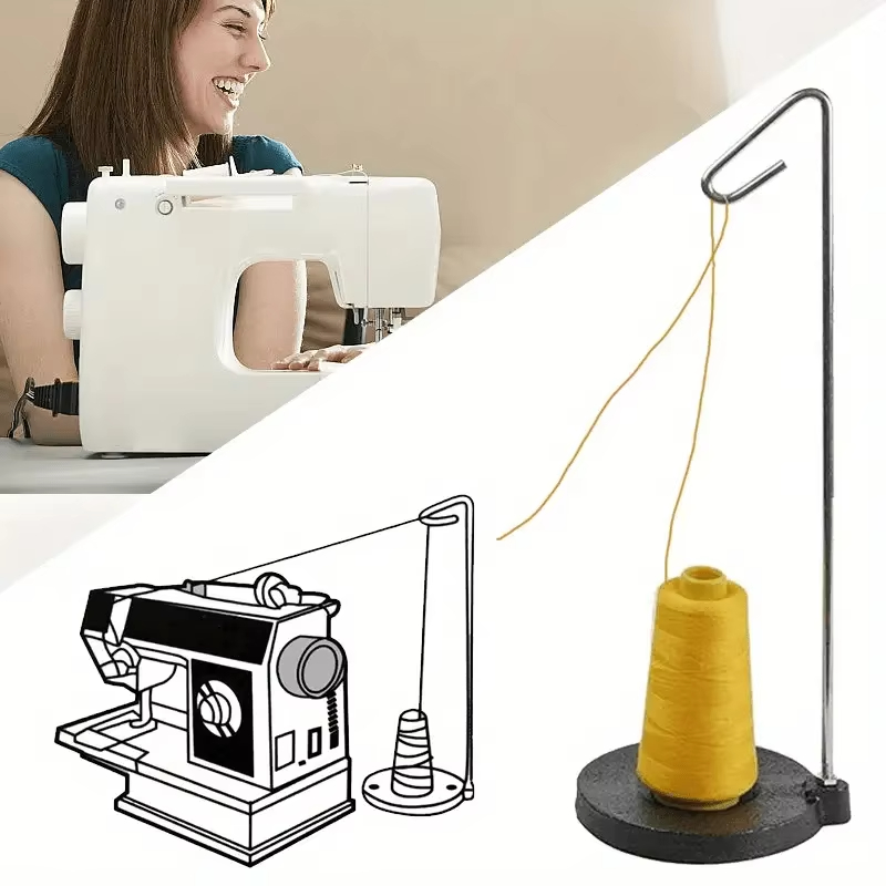 Sewing Machine Yarn - Einzel-Fadenständer für Nähmaschinen - Kunststoff-Spulenhalter mit
