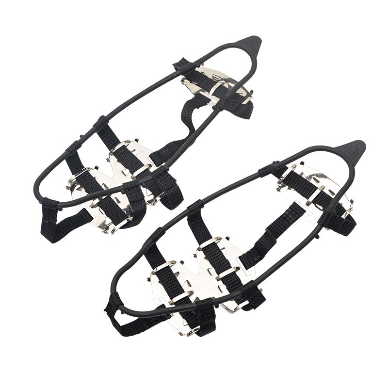 Gripper Foot Walking - 24-Zahn Leichtgewichtige Rutschfeste Schuhketten für Winterlichen