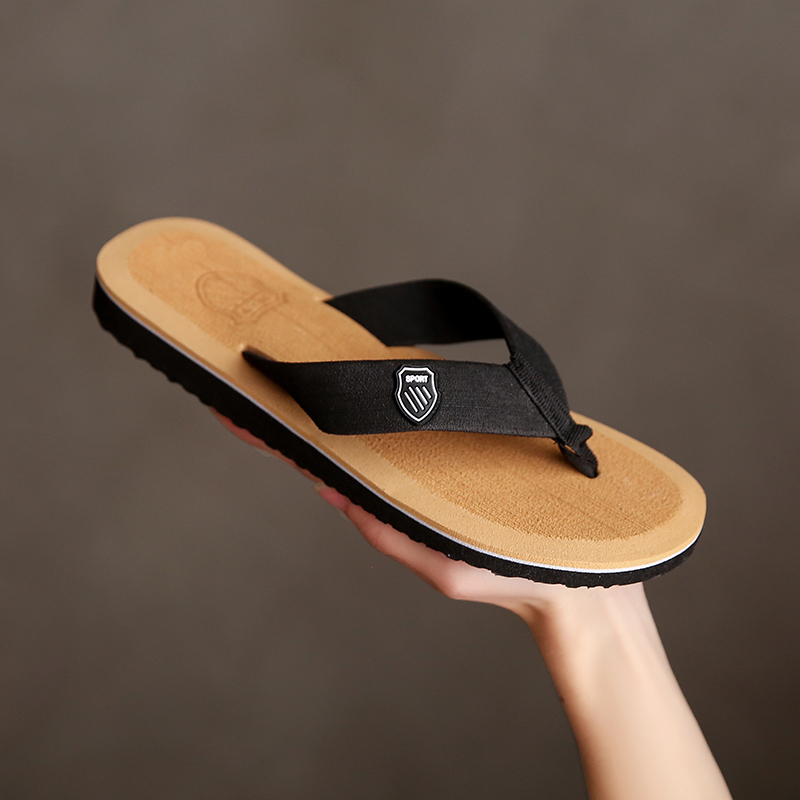 Sewing House - Herren Sommer Casual Flip-Flops Modische Strandschuhe
