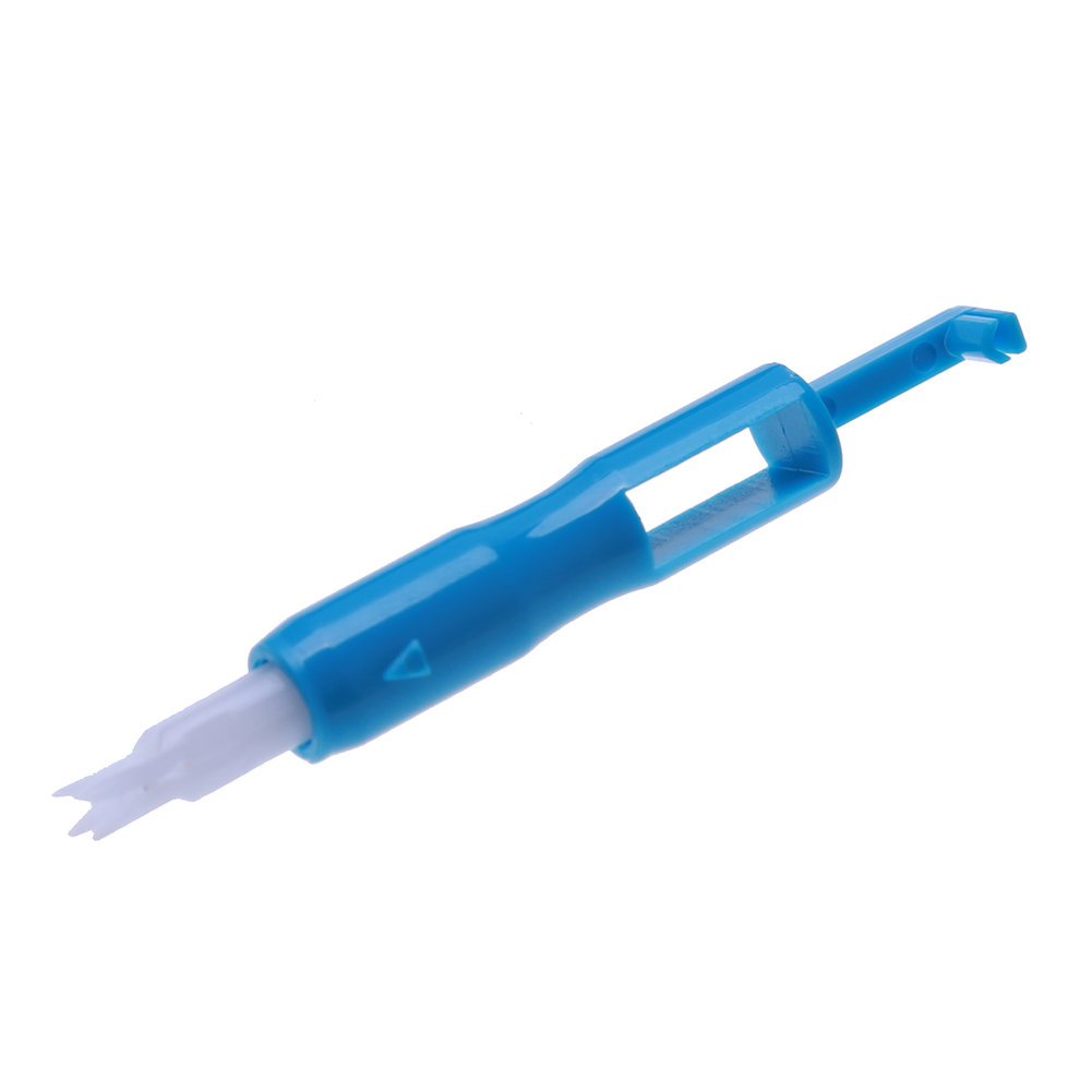 Needle Threader Tool - 5/4/3/2/1 Stück Manuelle Nadel-Einfädelhilfen aus Kunststoff,