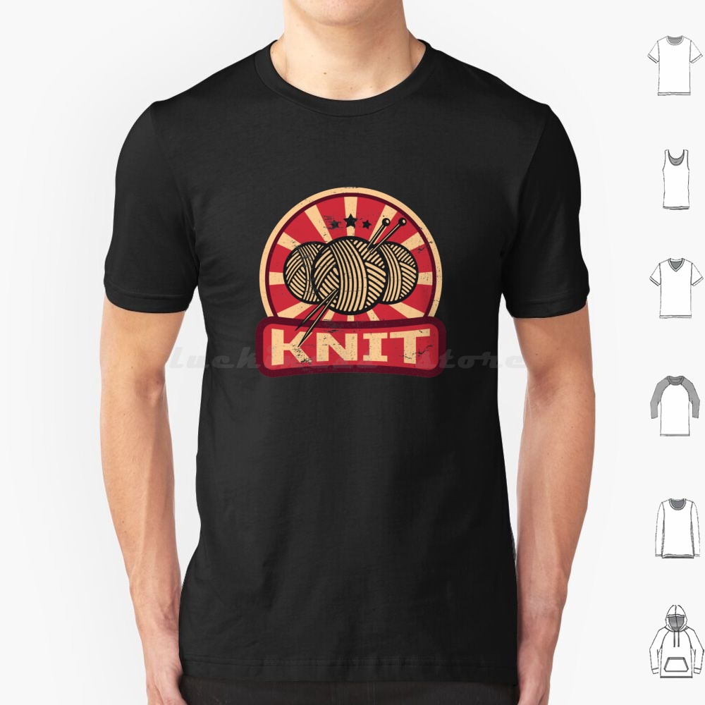 Sewing Machine Yarn - Stricken Propaganda T Shirt 6xl Baumwolle