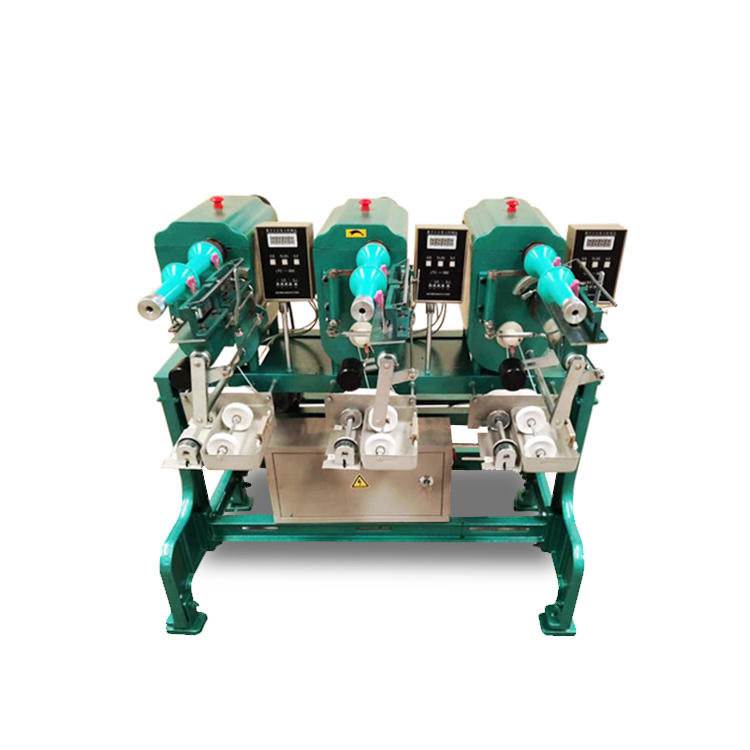 Sewing Machine Fabric - Hochwertige 6-Spindel-Nähgarnmaschine, Garn-Nähgarn-Konewickelmaschine, Textilmaschine für Stoffrollen
