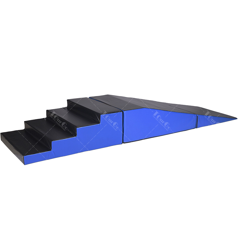 Gripper Foot Walking - Gymnastik Klappkeilmatte Ninja Warrior Hindernisse Parkour