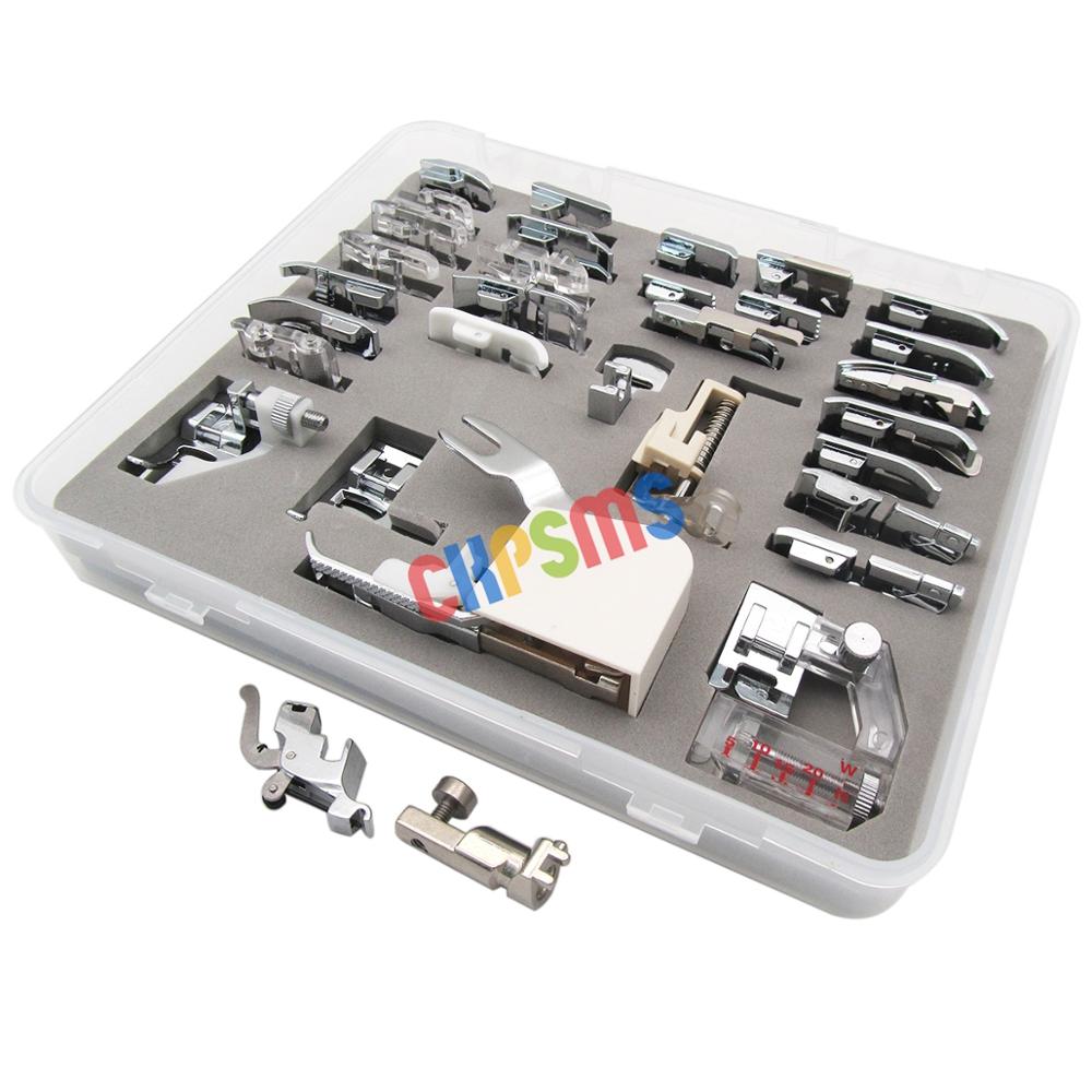 Sewing Tt - NÄHFUSS-SET (IN GESAMT 32-teilig) PASSEND FÜR