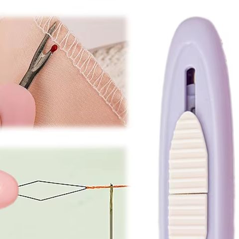 Seam Ripper Tool - 2-in-1-Nadelinfädler, Nahttrenner, 2-in-1-Nadeneinfädler, Nahttrenner, zum schnellen