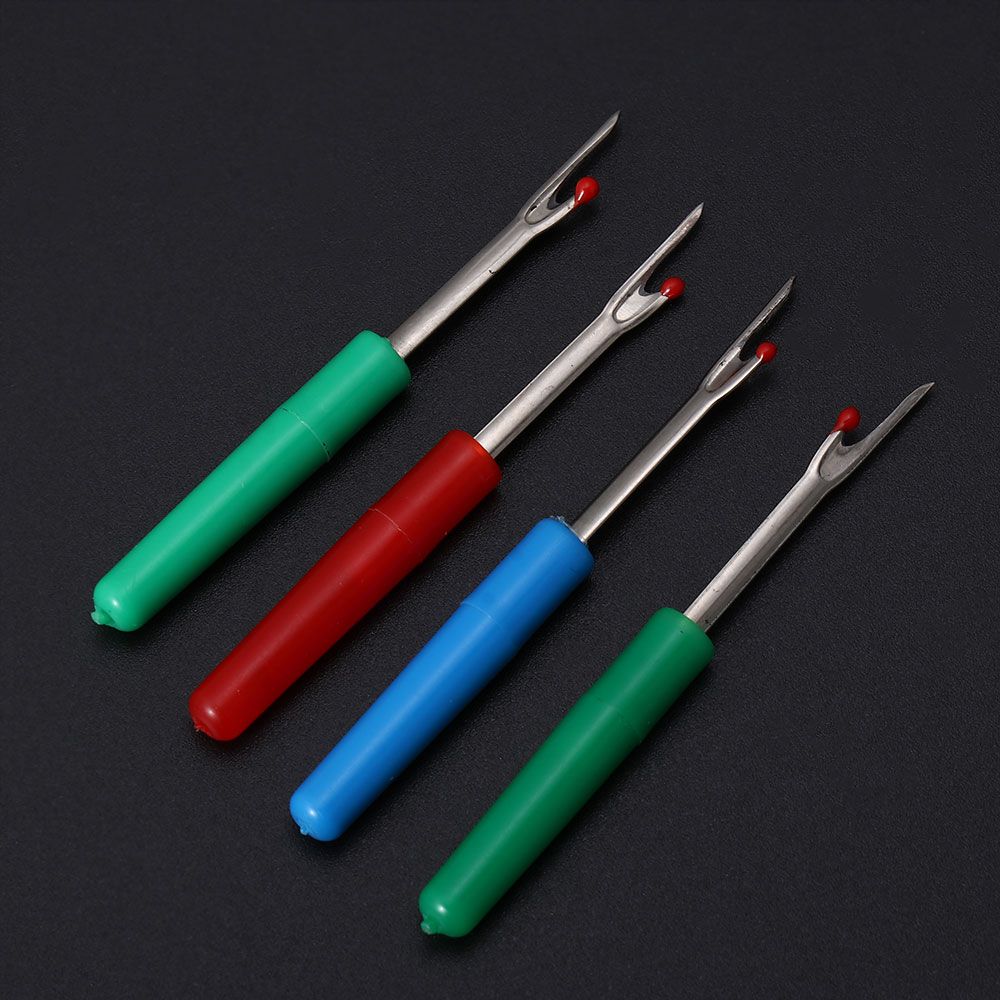 Seam Ripper Tool - 4Pcs Kunststoff Griff Handwerk Gewinde Cutter