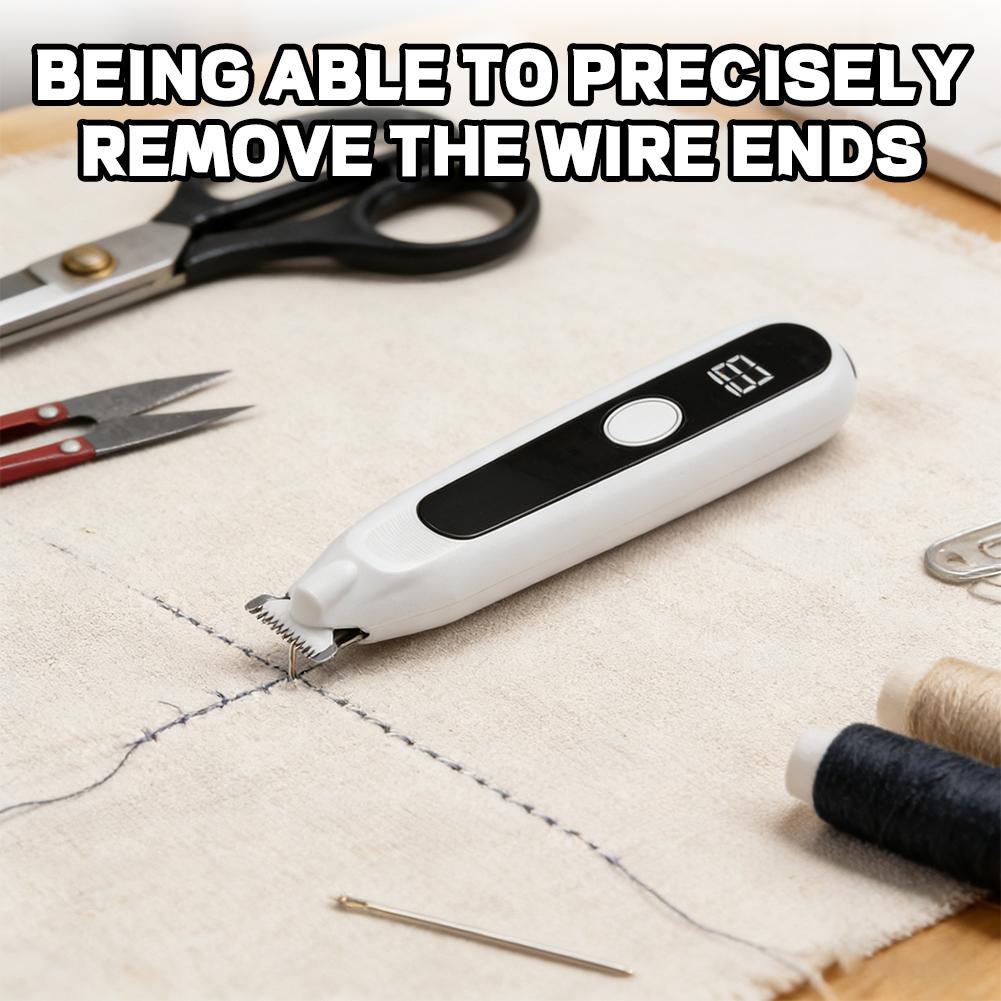 Seam Ripper Tool - Professioneller Elektrischer Nahttrenner Stickerei-Stichlöser & Fadenentferner-Werkzeug