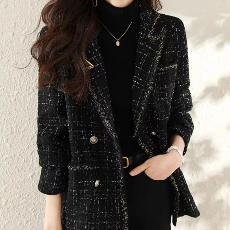 Sewing Tweed - Frauen 2025, Neue Herbst Winter Koreanischen
