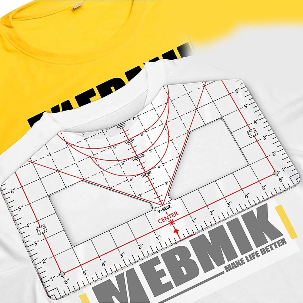 Sewing Tt - T-Shirt Lineal Guide für Vinyl Ausrichtung