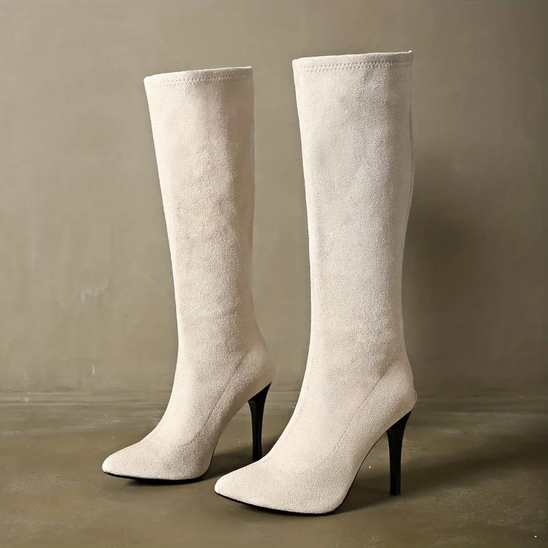 Modische Damenstiefel 	 Spitze – Sewing Zipper Bewertung und Preis