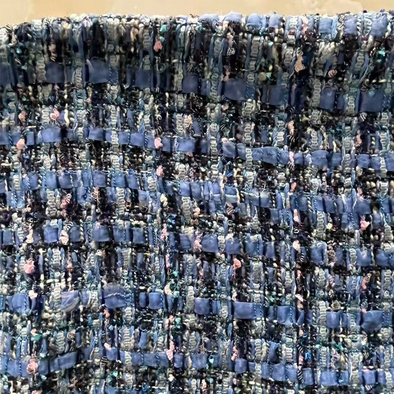 Blauer, garngefärbter, hochwer – Sewing Tweed Bewertung und Preis