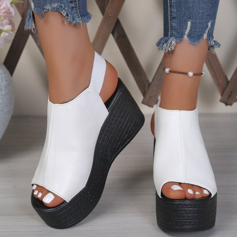 Damen-Sandalen Sommer Keilabsa – Elastic Waistband Roll Bewertung und Preis