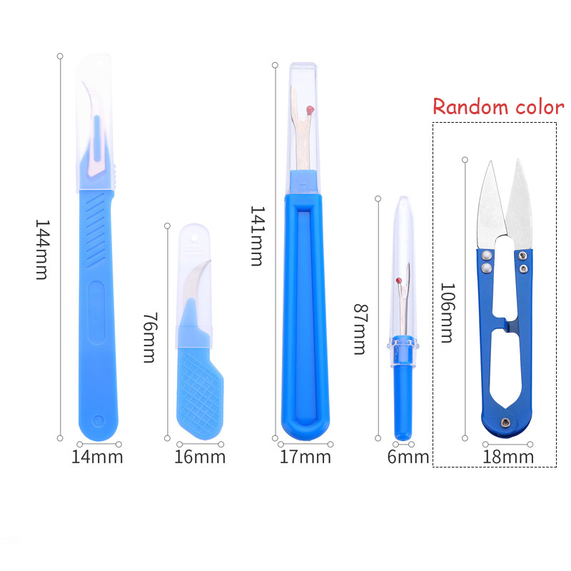 5-teiliges blaues Nähreißwerkz – Sewing Repair Bewertung und Preis
