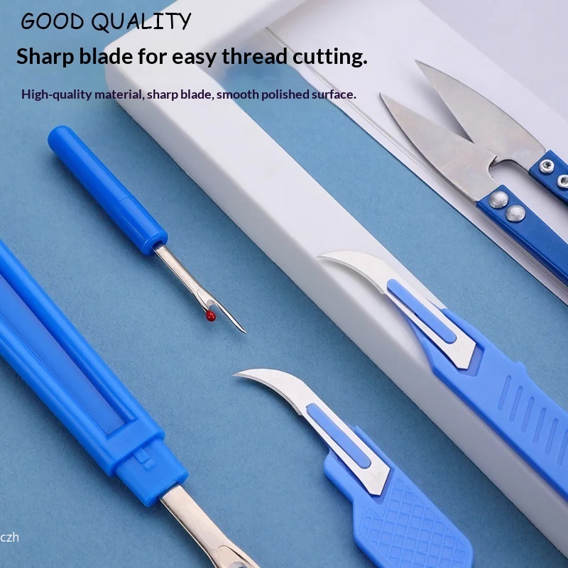5-teiliges blaues Nähreißwerkz – Sewing Repair Bewertung und Preis