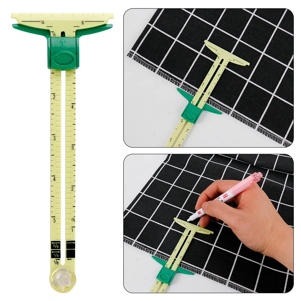 5-in-1 Näh- und Schnittlineal: – Sewing Gauge Ruler Bewertung und Preis