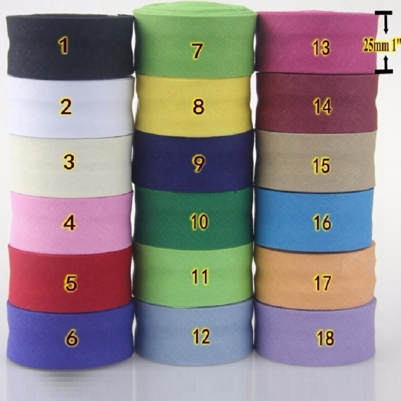 25mm x 5Meter scotton gefaltet – Binding Tape Bias Bewertung und Preis