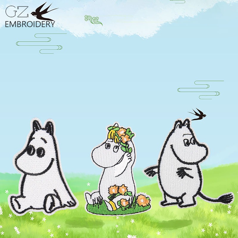 Moomin Niedliche Cartoon-Stick – Sewing Repair Bewertung und Preis
