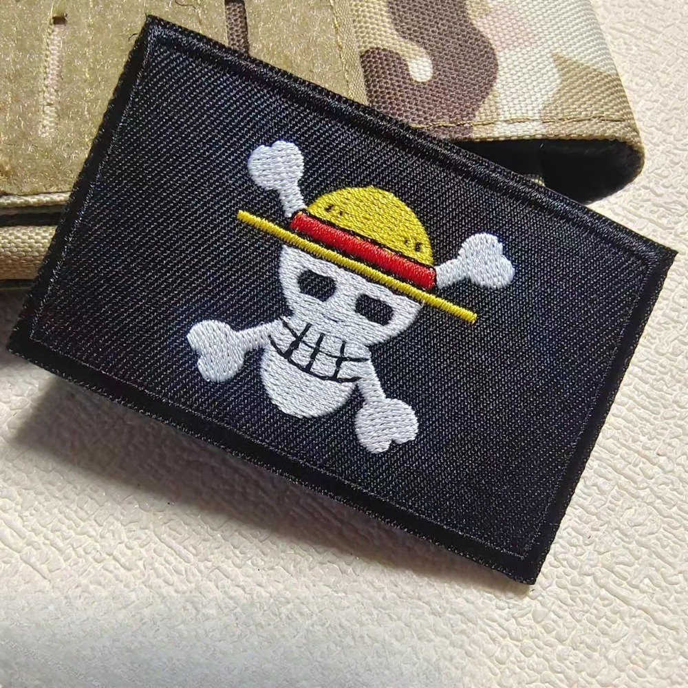 One Piece Cartoon Ärmel-Aufnäh – Velcro Sew On Bewertung und Preis