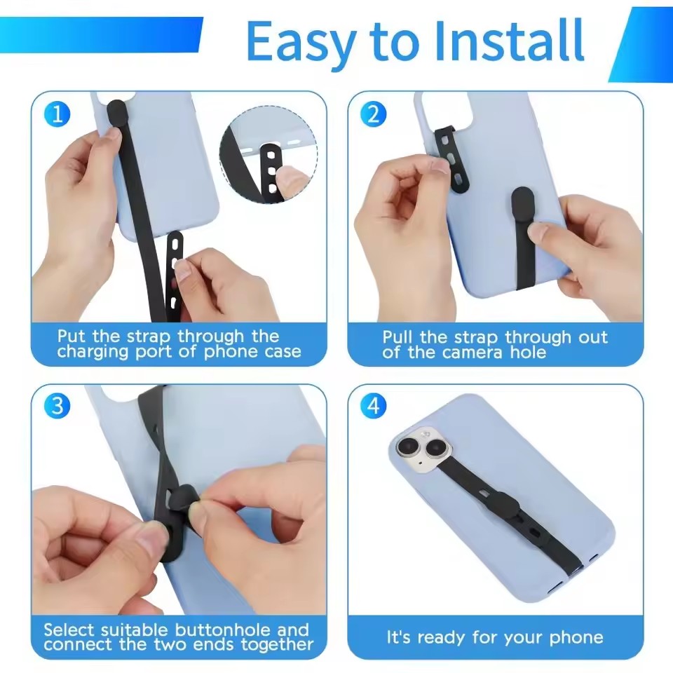 Tragbare Silikon Telefon Strap – Elastic Waistband Roll Bewertung und Preis