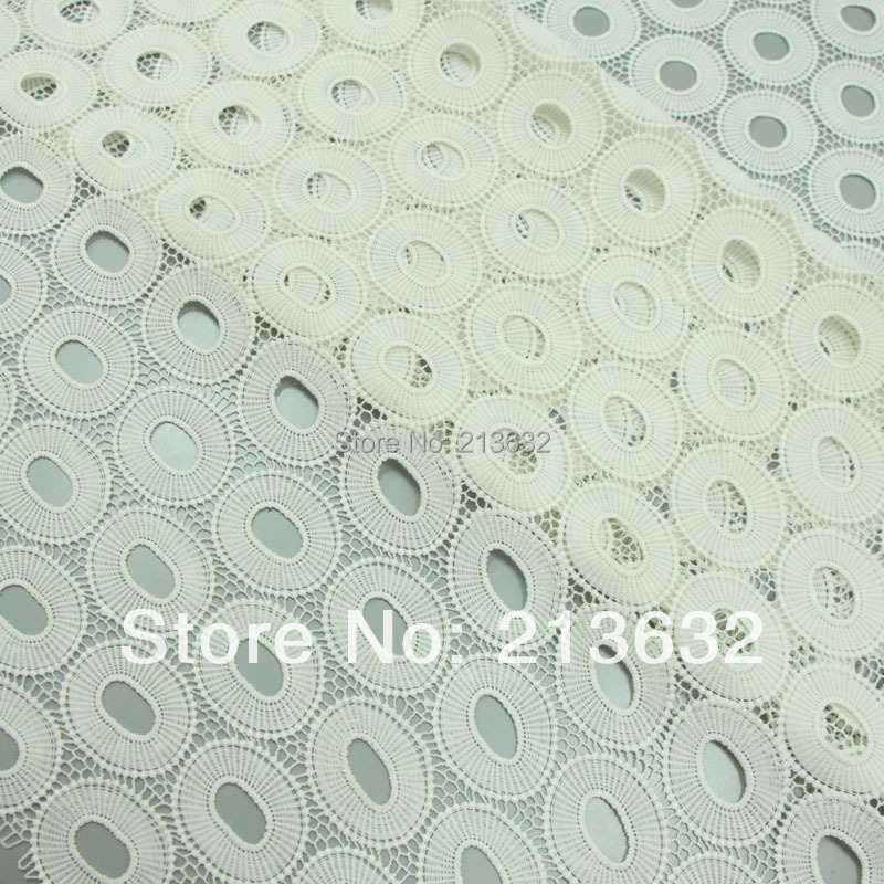 Hochwertige Weiße Stoffe Stick – Sewing Eyelet Fabric Bewertung und Preis