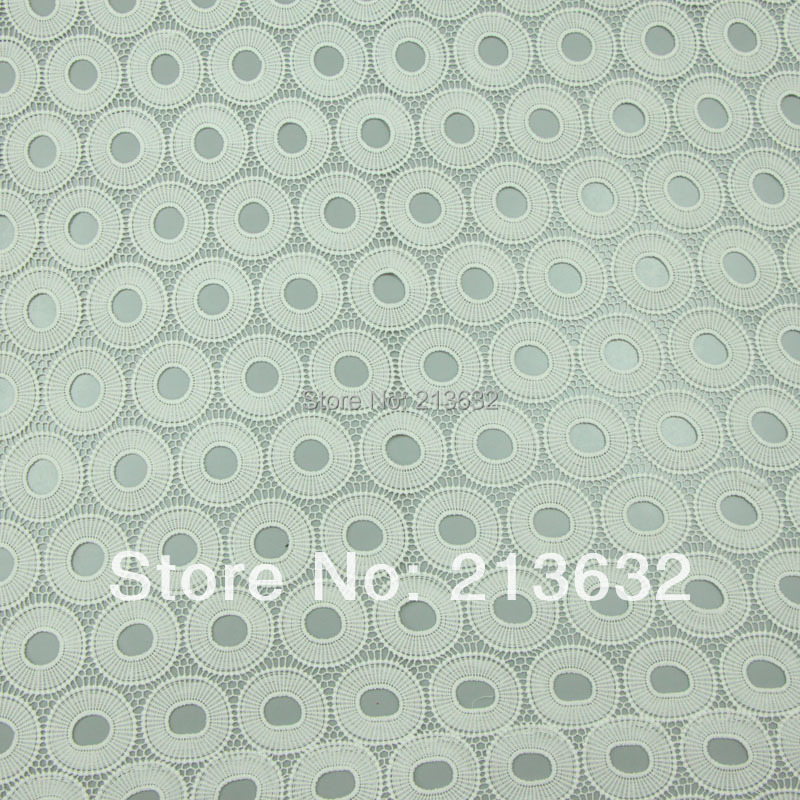Hochwertige Weiße Stoffe Stick – Sewing Eyelet Fabric Bewertung und Preis