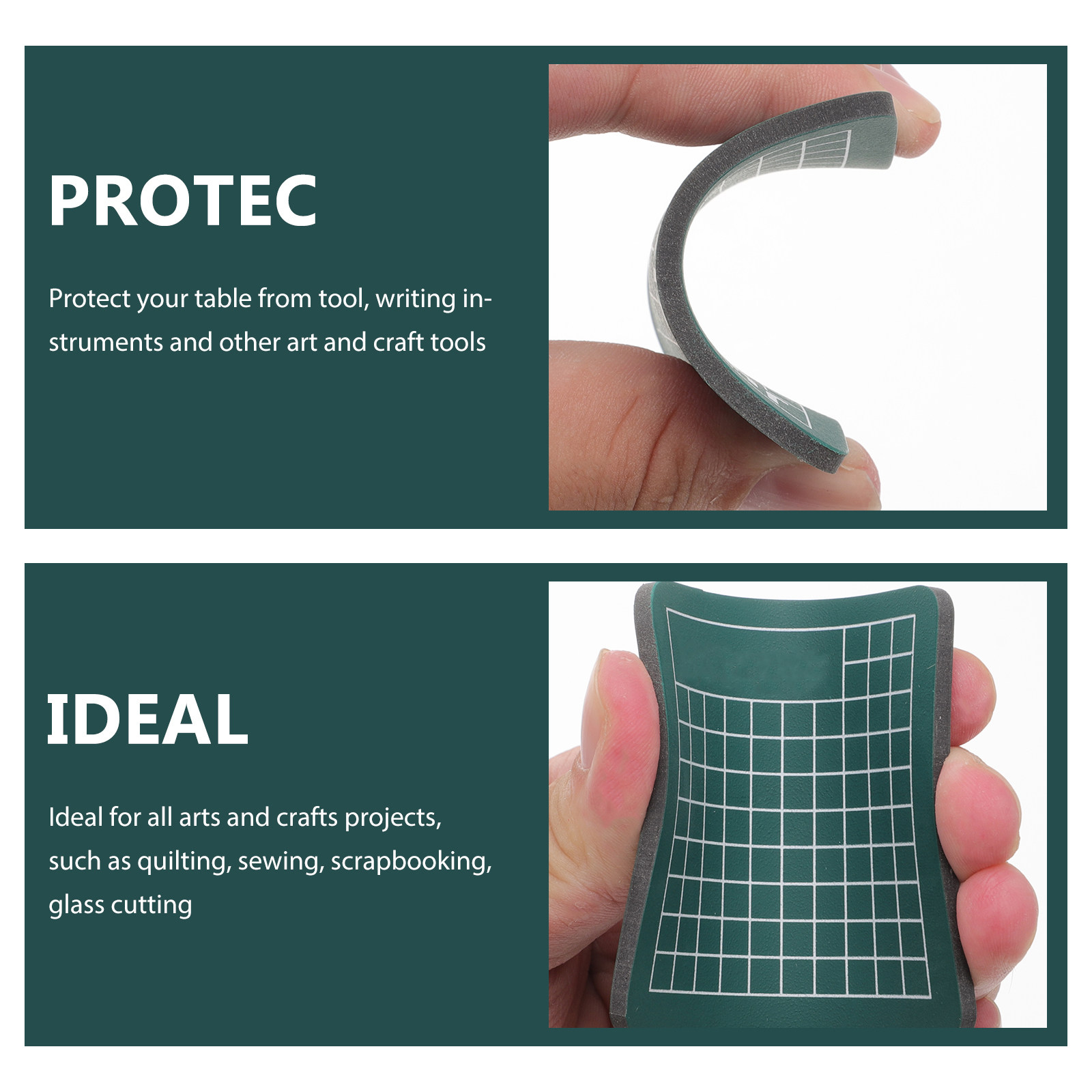 Mini Schneidematte 6x6cm Selbs – Cutting Mat Self Heal Bewertung und Preis