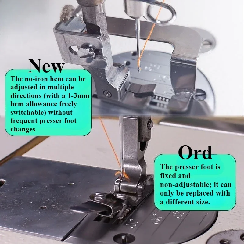 Verstellbarer Bügelfreier Saum – Sewing Machine Fabric Bewertung und Preis