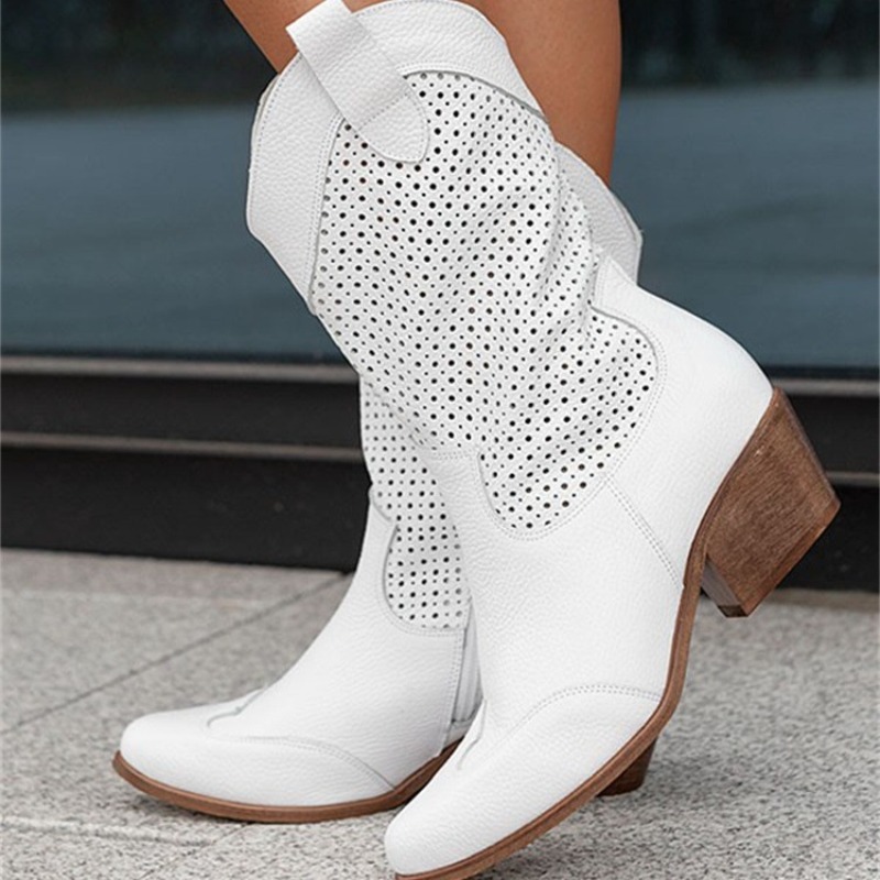 Klassische Damenstiefel Halbho – Sewing Zipper Bewertung und Preis