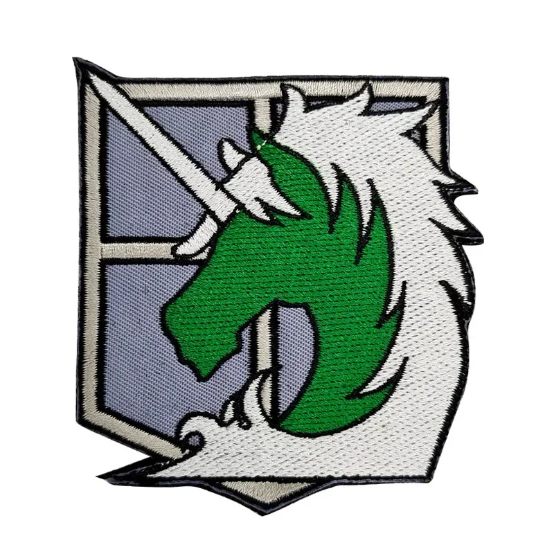 Attack on Titan Anime-Stickere – Velcro Sew On Bewertung und Preis