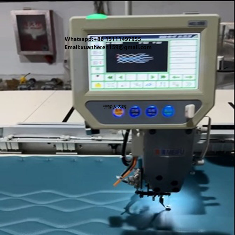 Computergesteuerte Schablonen- – Sewing Machine Fabric Bewertung und Preis