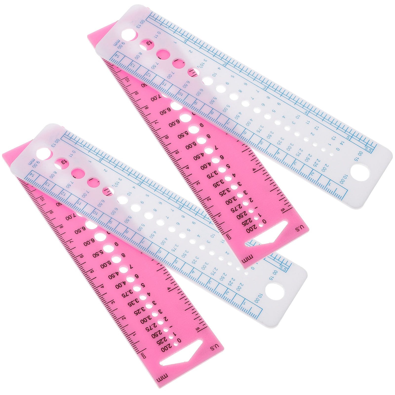 4-teiliges Stricknadel-Messlin – Sewing Gauge Ruler Bewertung und Preis