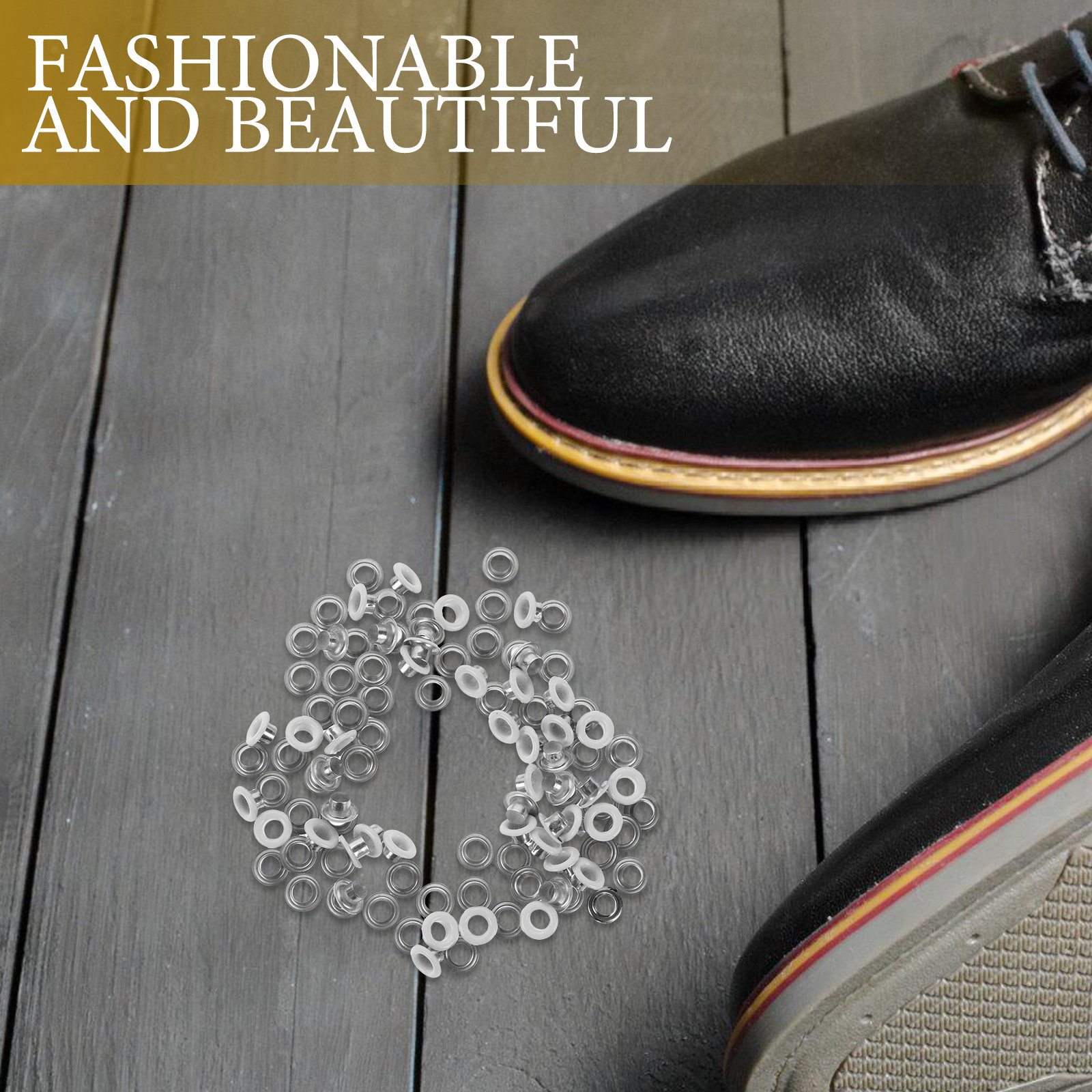 100-teiliges Schuhösen-Set, ro – Sewing Eyelet Fabric Bewertung und Preis