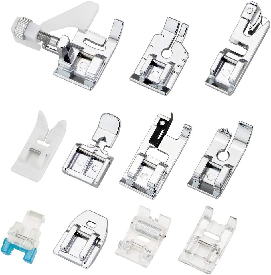 11-teiliges Nähfüßchen-Set - T – Sewing Machine Fabric Bewertung und Preis