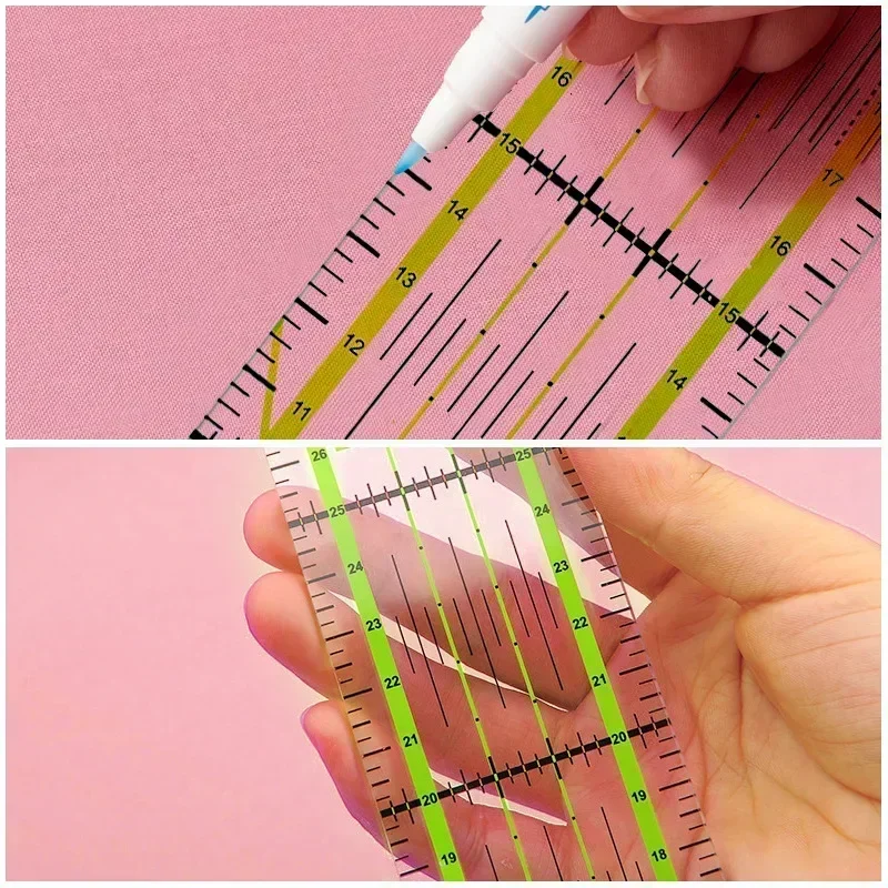 1/2 stücke 15 cm Quilten Patch – Sewing Gauge Ruler Bewertung und Preis