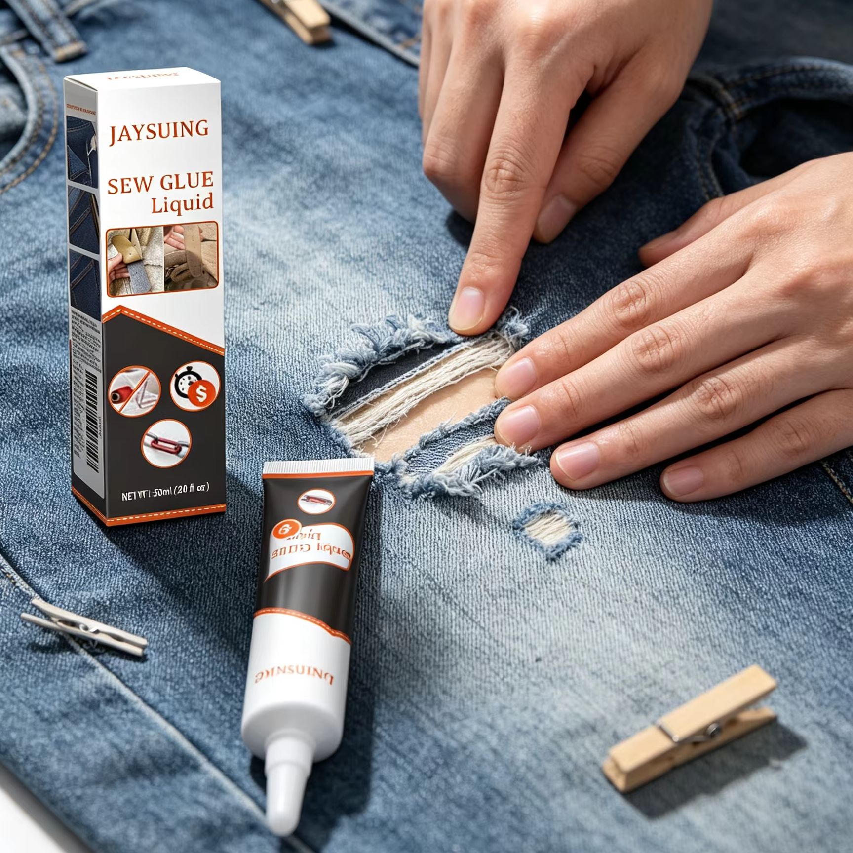 Jaysuing Nähkleber Kleidungsre – Sewing Repair Bewertung und Preis
