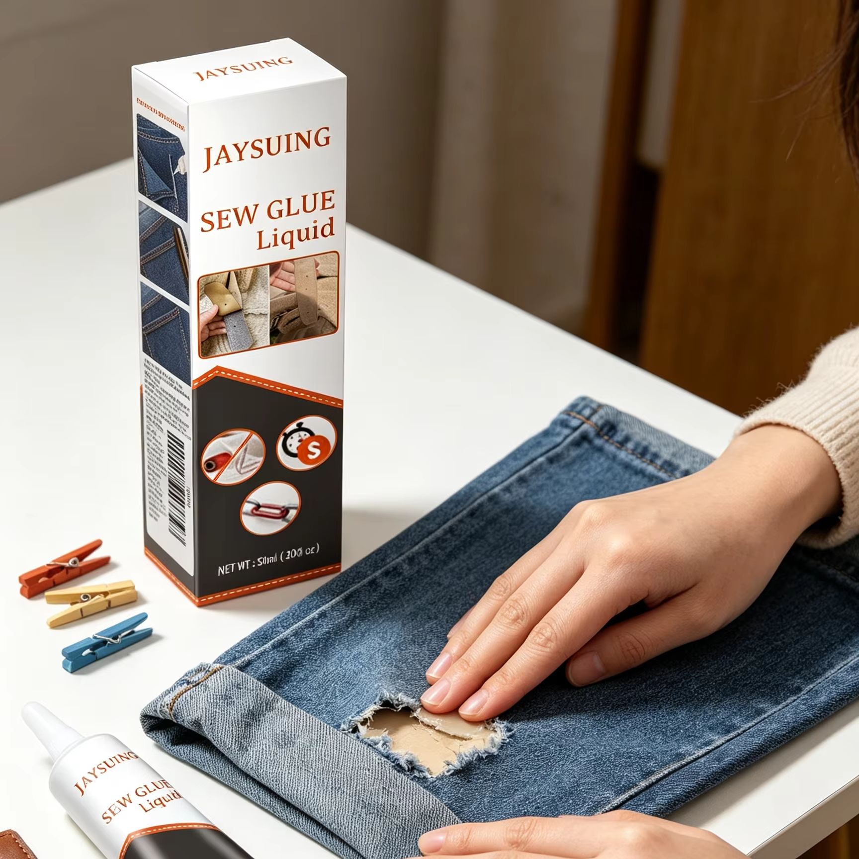 Jaysuing Nähkleber Kleidungsre – Sewing Repair Bewertung und Preis
