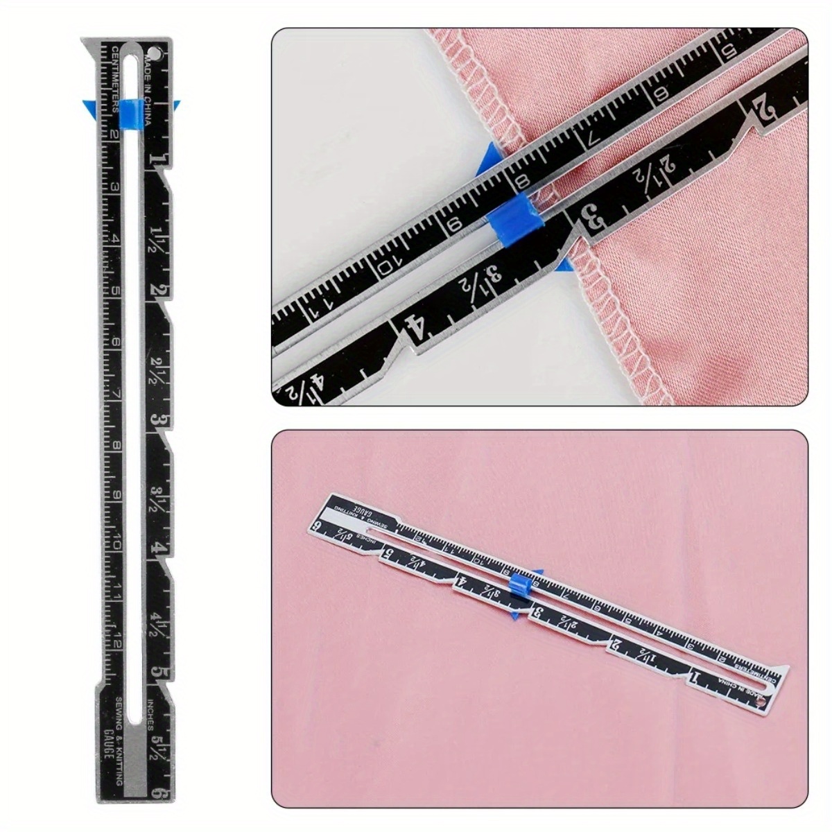 Multifunktionales DIY-Stoffsch – Sewing Gauge Ruler Bewertung und Preis