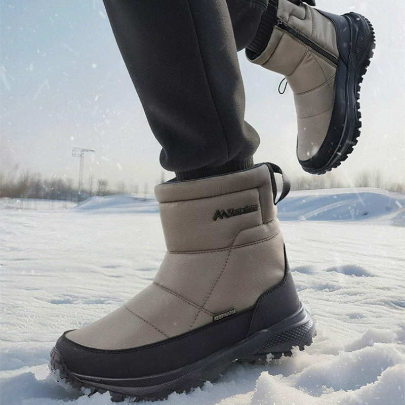 Herren-Stiefel, warme Schneest – Sewing Zipper Bewertung und Preis