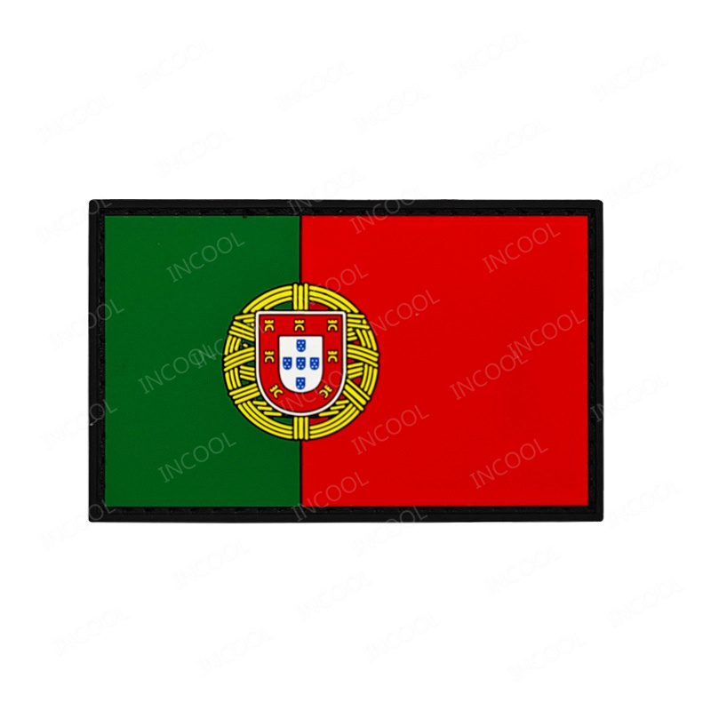 Portugal-Flaggen, bestickter A – Velcro Sew On Bewertung und Preis