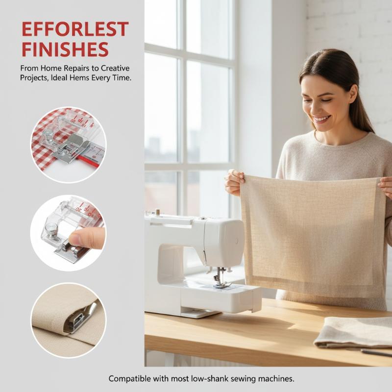 Verstellbarer Biaisband-Nähfuß – Textiles Sewing Machine Bewertung und Preis