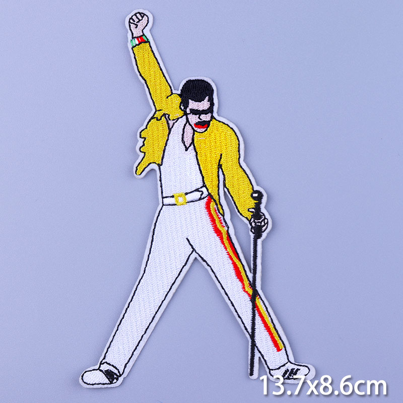 Freddie Mercury Abzeichen Rock – Velcro Sew On Bewertung und Preis