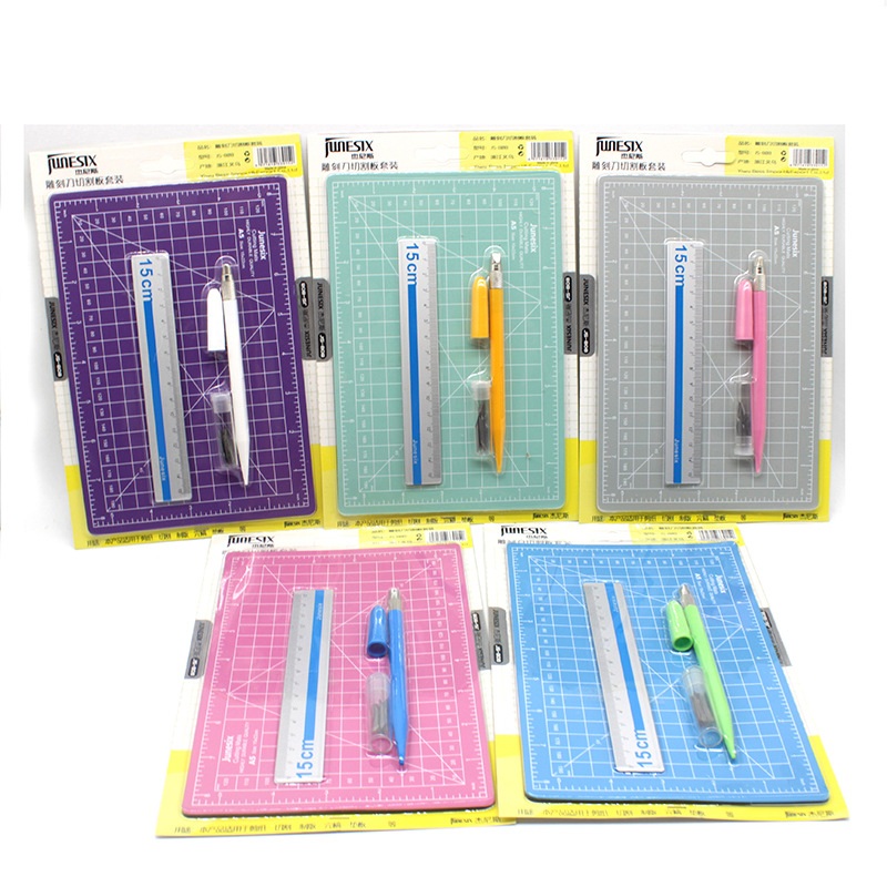 1 Set A5 Schneidematte Lineal  – Cutting Mat Self Heal Bewertung und Preis