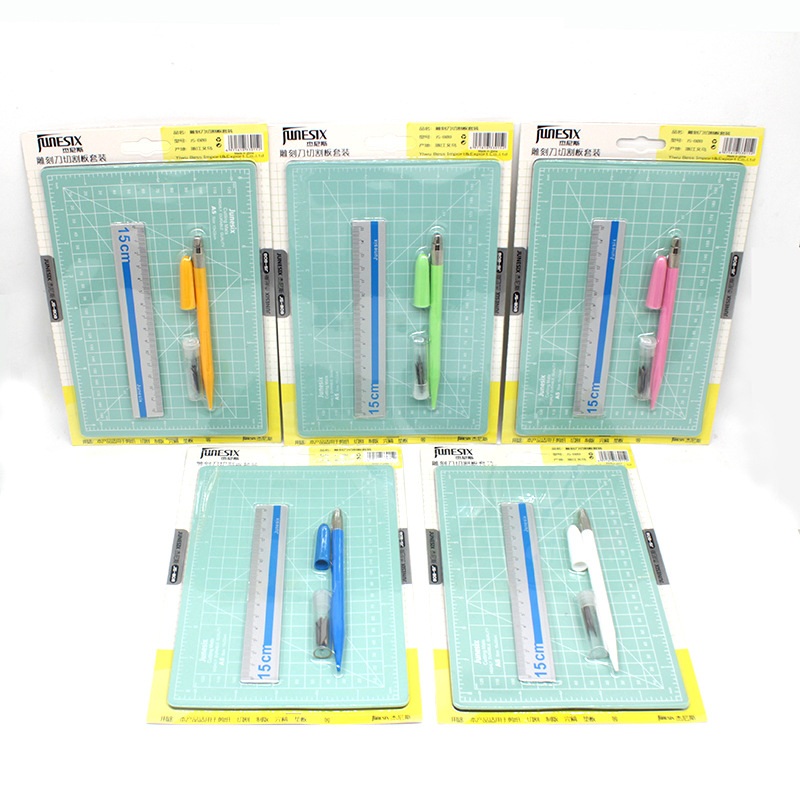 1 Set A5 Schneidematte Lineal  – Cutting Mat Self Heal Bewertung und Preis