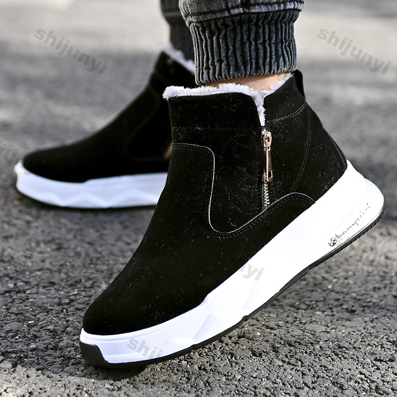 Männer Winter High Top Warm Ha – Sewing Zipper Bewertung und Preis