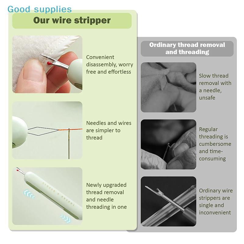 2-in-1-Nadelreißer, Nahttrenne – Seam Ripper Tool Bewertung und Preis
