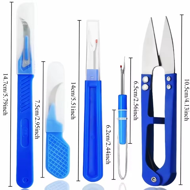 5-teiliges Nähnahttrenner-Set, – Seam Ripper Tool Bewertung und Preis