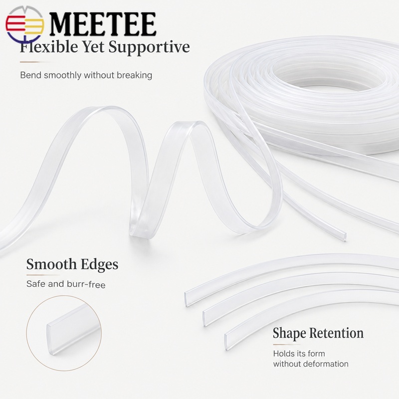 5M 4-12x1,3-2mm Klarer Kunstst – Textile Sewing Support Bewertung und Preis