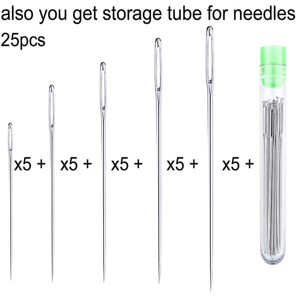 25-teiliges Nähnadeln mit groß – Sewing Necessities Bewertung und Preis